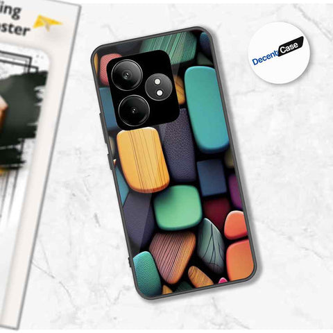 Realme GT 6 Cover - Stones Series - Premium Printed Metal soft Bumper shock Proof Case