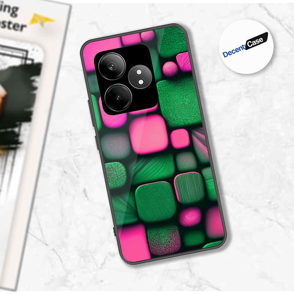 Realme GT Neo 6 SE Cover - Stones Series - Premium Printed Metal soft Bumper shock Proof Case