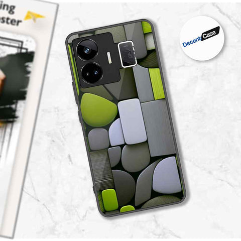 Realme GT Neo 5 Cover - Stones Series - Premium Printed Metal soft Bumper shock Proof Case