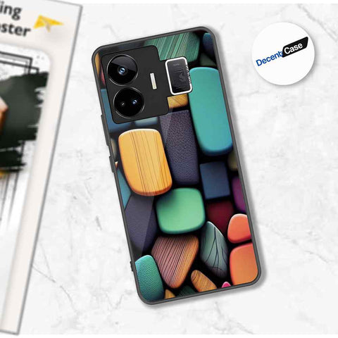 Realme GT Neo 5 Cover - Stones Series - Premium Printed Metal soft Bumper shock Proof Case