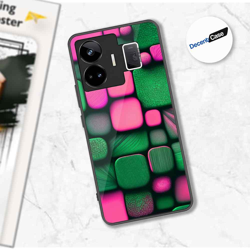 Realme GT Neo 5 Cover - Stones Series - Premium Printed Metal soft Bumper shock Proof Case