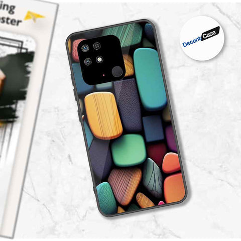 Xiaomi Redmi 10C Cover - Stones Series - Premium Printed Metal soft Bumper shock Proof Case