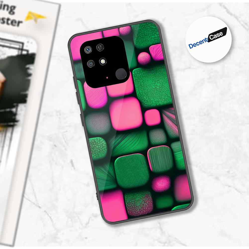 Xiaomi Redmi 10C Cover - Stones Series - Premium Printed Metal soft Bumper shock Proof Case