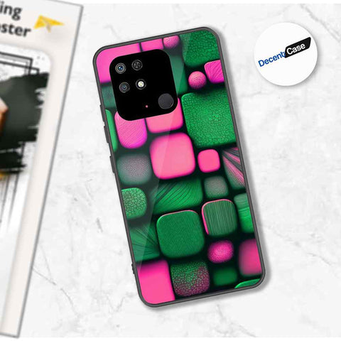 Xiaomi Redmi 10C Cover - Stones Series - Premium Printed Metal soft Bumper shock Proof Case