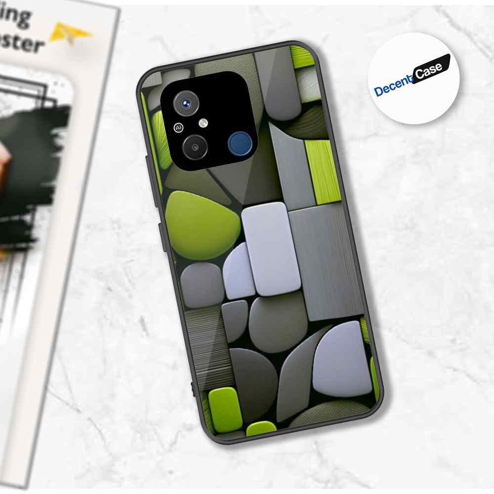 Xiaomi Poco C55 Cover - Stones Series - Premium Printed Metal soft Bumper shock Proof Case