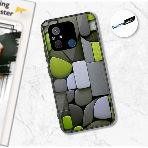 Xiaomi Poco C55 Cover - Stones Series - Premium Printed Metal soft Bumper shock Proof Case