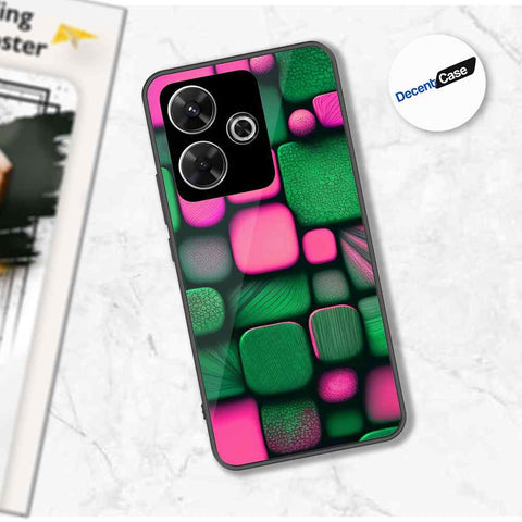 Xiaomi Redmi Note 13R Cover - Stones Series - Premium Printed Metal soft Bumper shock Proof Case