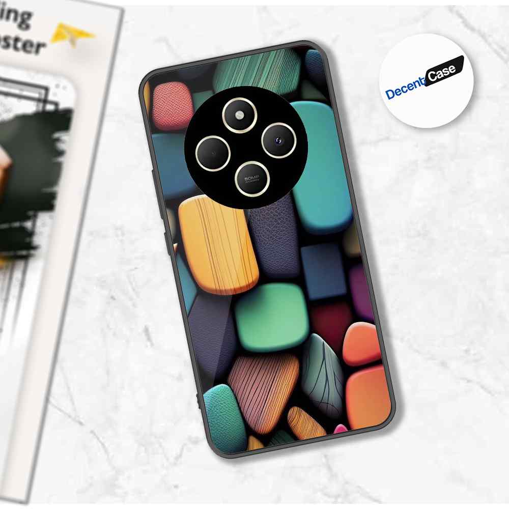 Xiaomi Redmi 14R Cover - Stones Series - Premium Printed Metal soft Bumper shock Proof Case