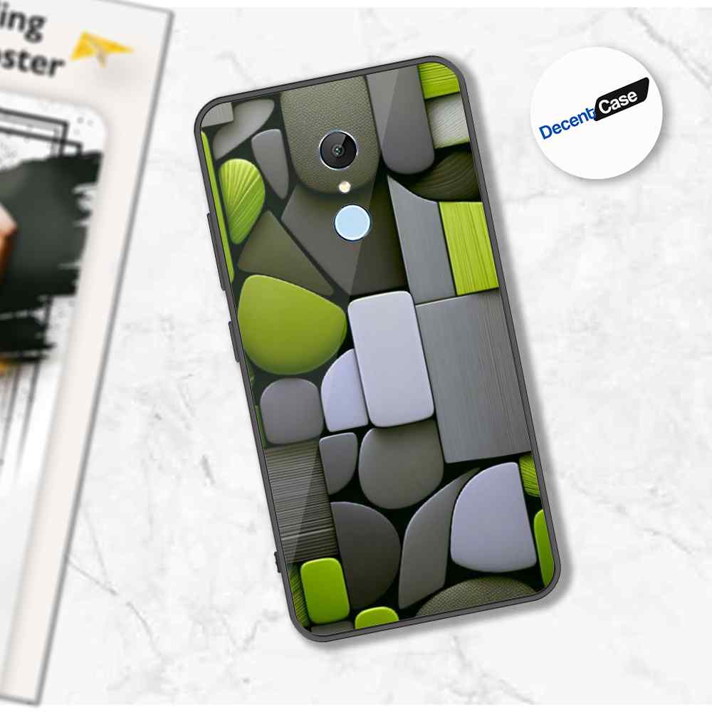 Xiaomi Redmi 5 Cover - Stones Series - Premium Printed Metal soft Bumper shock Proof Case