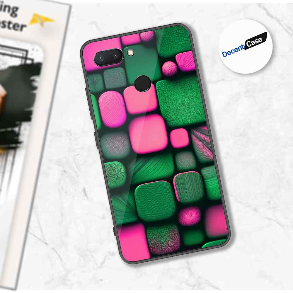 Xiaomi Redmi 6 Cover - Stones Series - Premium Printed Metal soft Bumper shock Proof Case