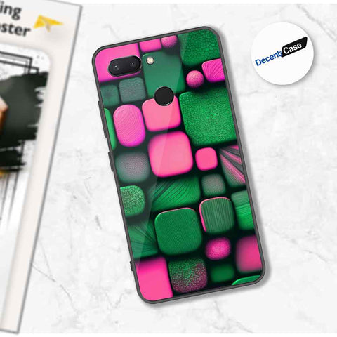 Xiaomi Redmi 6 Cover - Stones Series - Premium Printed Metal soft Bumper shock Proof Case