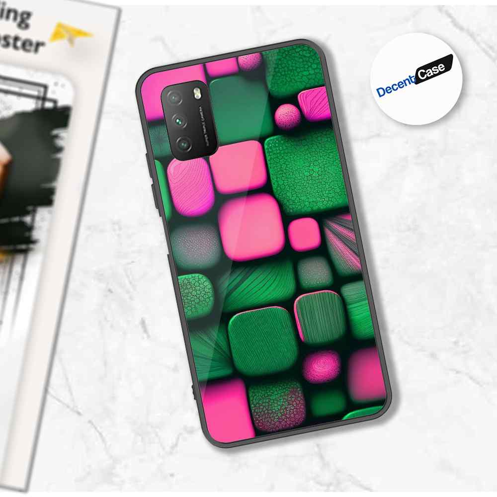 Xiaomi Redmi Note 9 4G Cover - Stones Series - Premium Printed Metal soft Bumper shock Proof Case