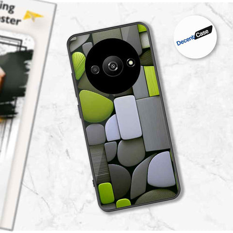 Xiaomi Redmi A3x Cover - Stones Series - Premium Printed Metal soft Bumper shock Proof Case
