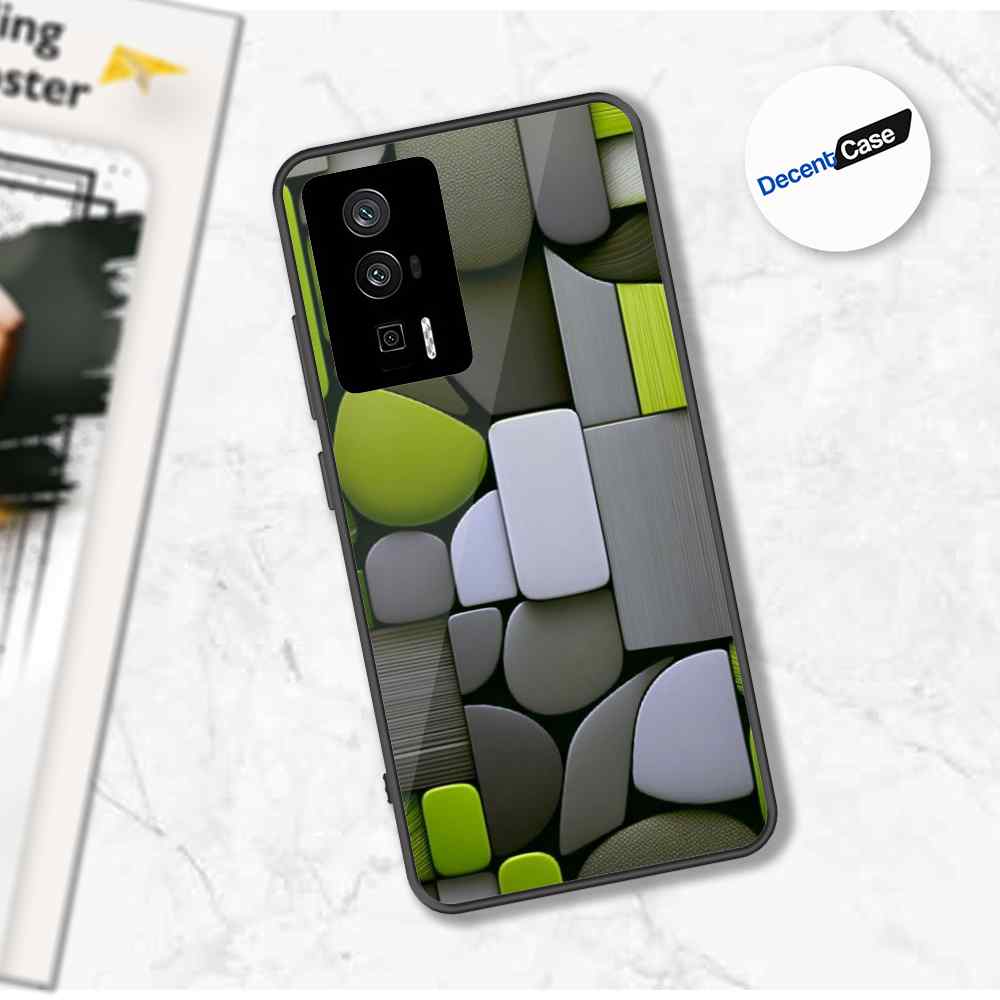 Xiaomi Redmi K60 Pro Cover - Stones Series - Premium Printed Metal soft Bumper shock Proof Case