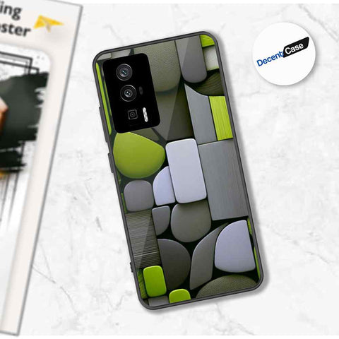 Xiaomi Redmi K60 Pro Cover - Stones Series - Premium Printed Metal soft Bumper shock Proof Case
