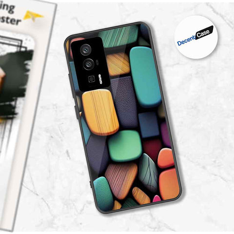 Xiaomi Poco F5 Pro Cover - Stones Series - Premium Printed Metal soft Bumper shock Proof Case