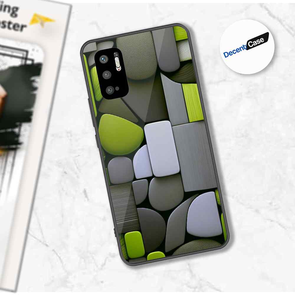 Xiaomi Redmi Note 10 5G Cover - Stones Series - Premium Printed Metal soft Bumper shock Proof Case
