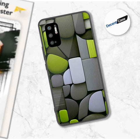 Xiaomi Redmi Note 10 5G Cover - Stones Series - Premium Printed Metal soft Bumper shock Proof Case