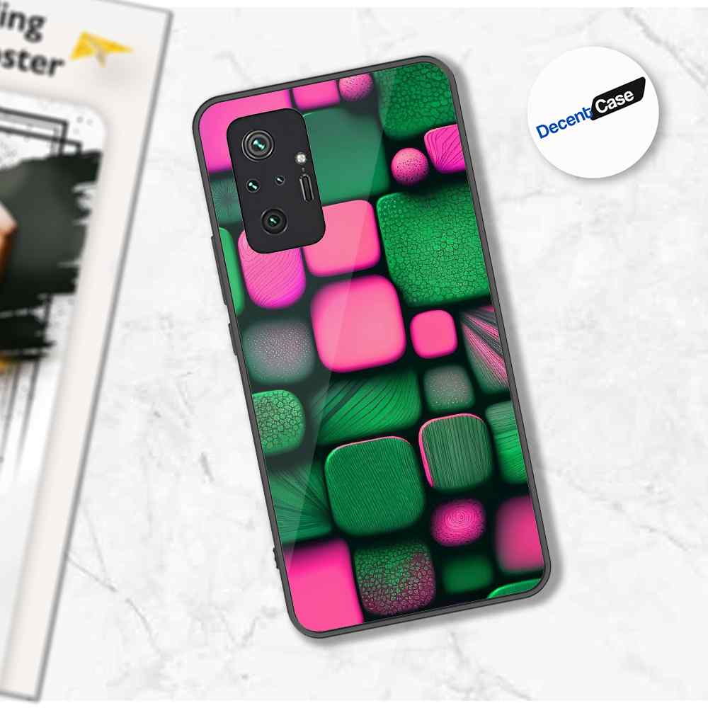 Xiaomi Redmi Note 10 Pro Max Cover - Stones Series - Premium Printed Metal soft Bumper shock Proof Case