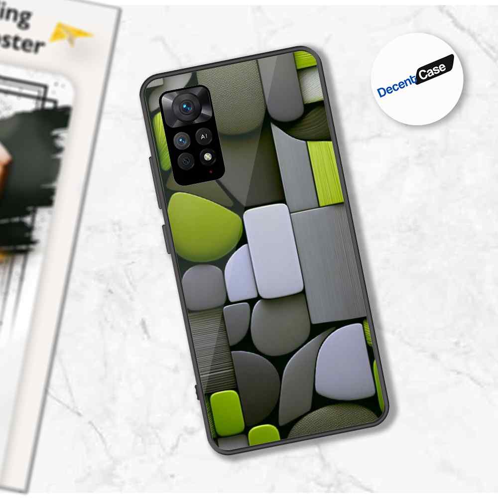 Xiaomi Redmi Note 12 Pro 4G Cover - Stones Series - Premium Printed Metal soft Bumper shock Proof Case