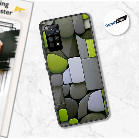Xiaomi Redmi Note 12 Pro 4G Cover - Stones Series - Premium Printed Metal soft Bumper shock Proof Case