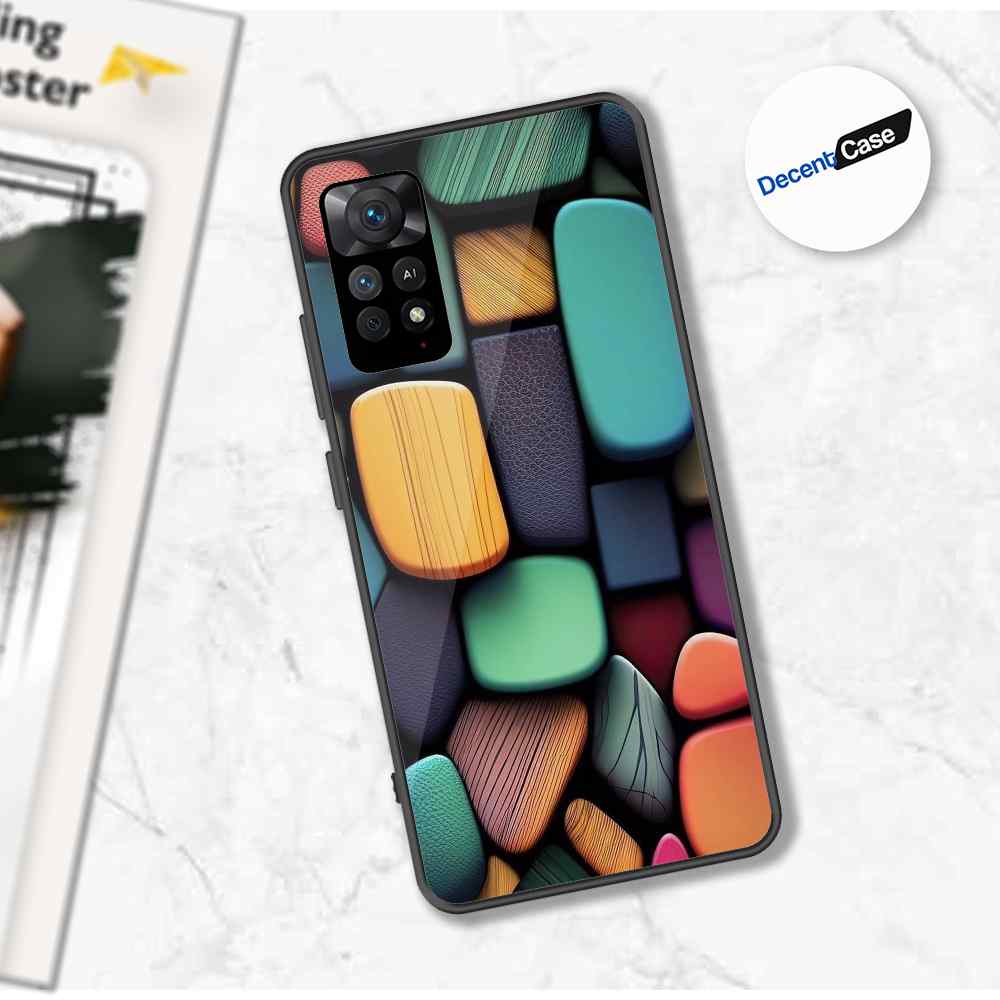 Xiaomi Redmi Note 12 Pro 4G Cover - Stones Series - Premium Printed Metal soft Bumper shock Proof Case