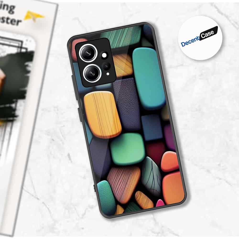 Xiaomi Redmi Note 12 4G Cover - Stones Series - Premium Printed Metal soft Bumper shock Proof Case