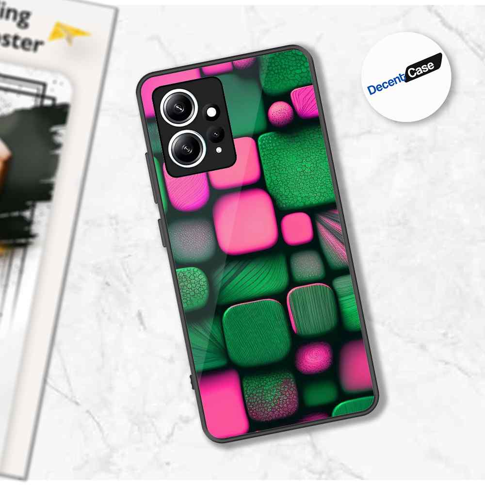 Xiaomi Redmi Note 12 4G Cover - Stones Series - Premium Printed Metal soft Bumper shock Proof Case
