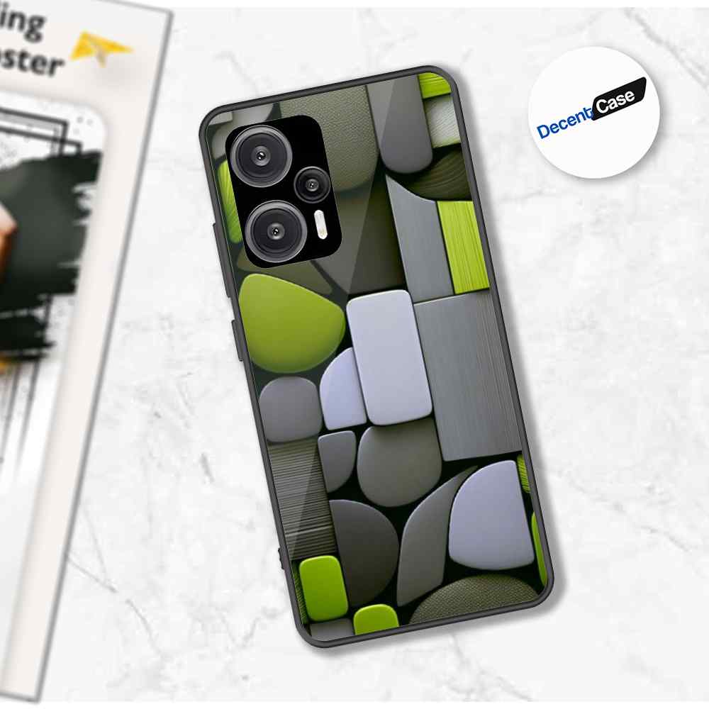 Xiaomi Poco F5 Cover - Stones Series - Premium Printed Metal soft Bumper shock Proof Case