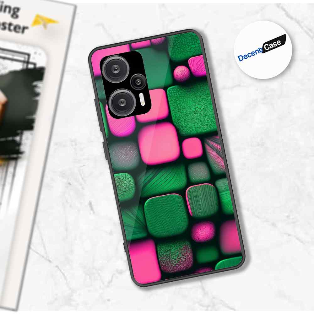 Xiaomi Poco F5 Cover - Stones Series - Premium Printed Metal soft Bumper shock Proof Case