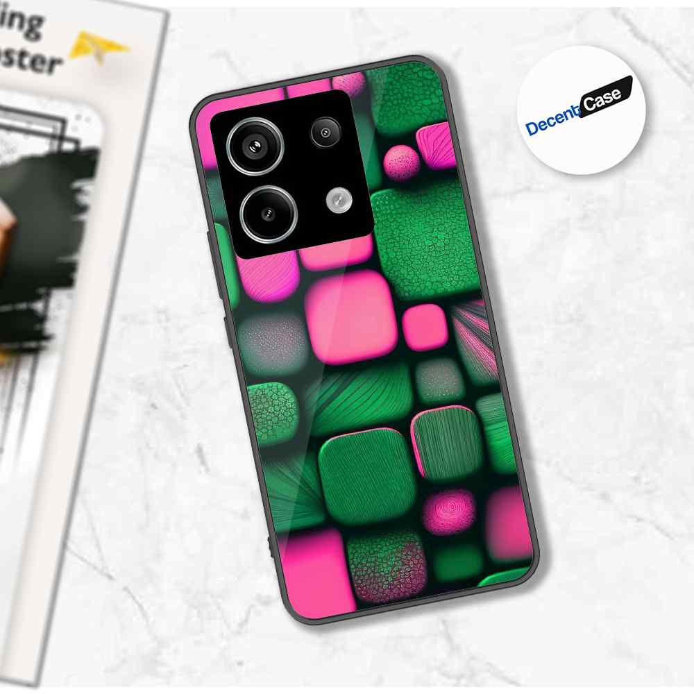 Xiaomi Redmi Note 13 Pro 5G Cover - Stones Series - Premium Printed Metal soft Bumper shock Proof Case