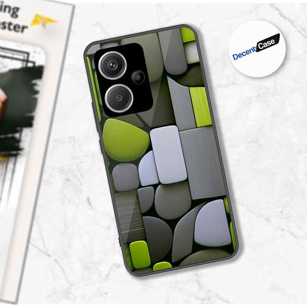 Xiaomi Redmi Note 13 Pro Plus 5G Cover - Stones Series - Premium Printed Metal soft Bumper shock Proof Case