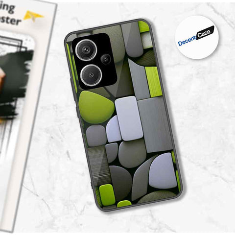Xiaomi Redmi Note 13 Pro Plus 5G Cover - Stones Series - Premium Printed Metal soft Bumper shock Proof Case