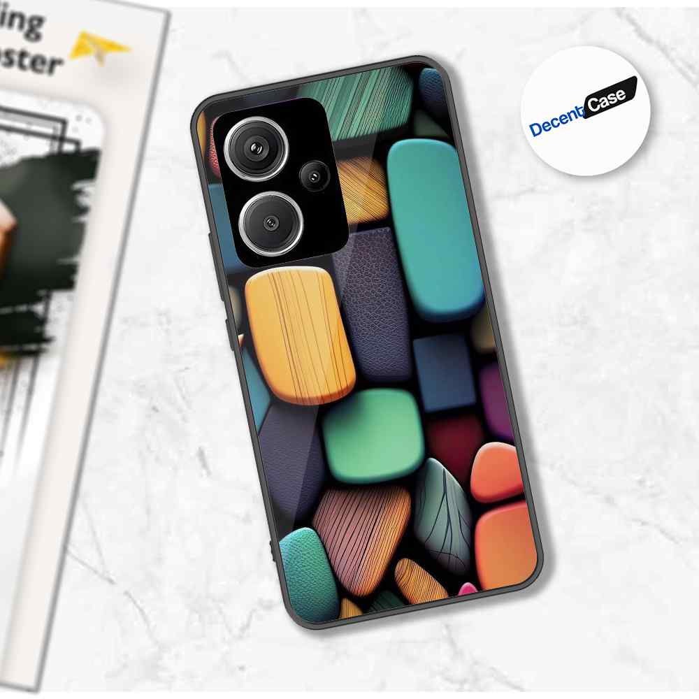 Xiaomi Redmi Note 13 Pro Plus 5G Cover - Stones Series - Premium Printed Metal soft Bumper shock Proof Case