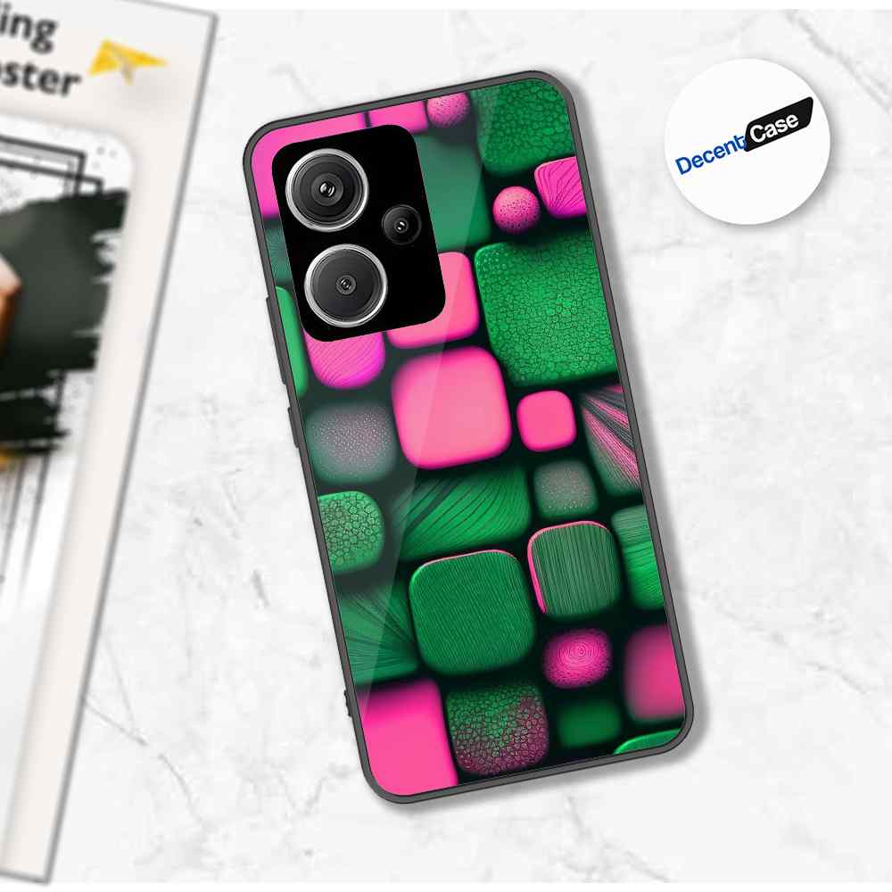 Xiaomi Redmi Note 13 Pro Plus 5G Cover - Stones Series - Premium Printed Metal soft Bumper shock Proof Case