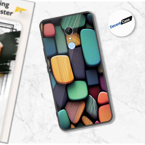 Xiaomi Redmi Note 5 / Redmi 5 Plus Cover - Stones Series - Premium Printed Metal soft Bumper shock Proof Case