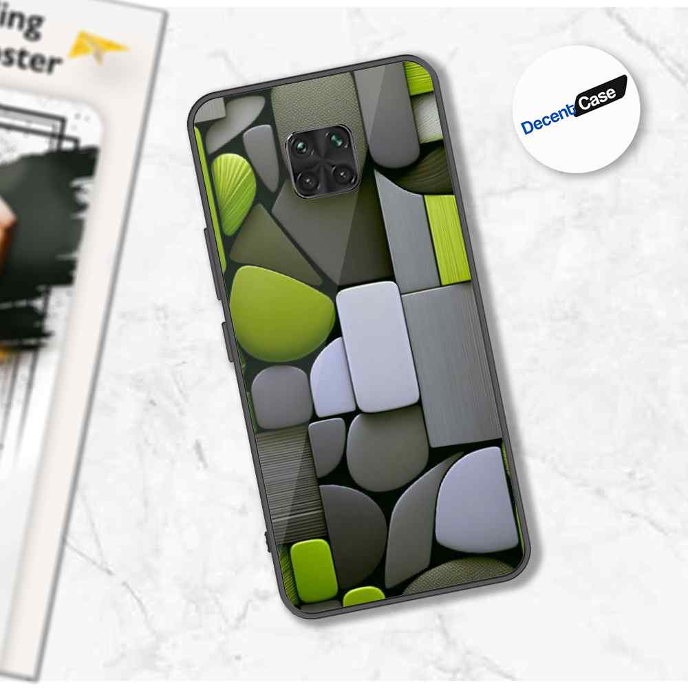 Xiaomi Redmi Note 9 Pro Cover - Stones Series - Premium Printed Metal soft Bumper shock Proof Case