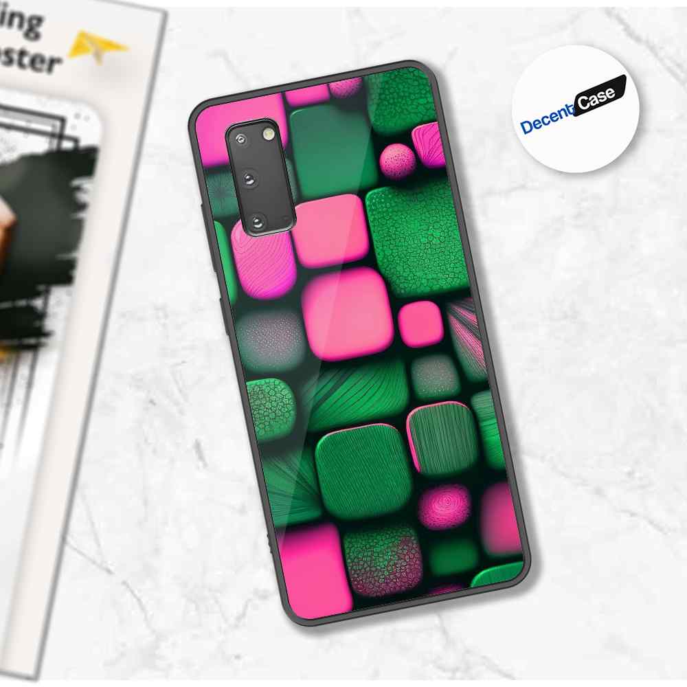 Samsung Galaxy S20 Cover - Stones Series - Premium Printed Metal soft Bumper shock Proof Case