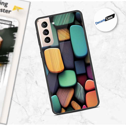 Samsung Galaxy S21 Plus 5G Cover - Stones Series - Premium Printed Metal soft Bumper shock Proof Case