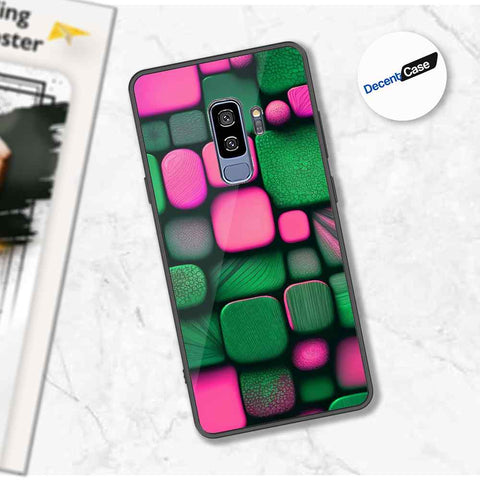 Samsung Galaxy S9 Plus Cover - Stones Series - Premium Printed Metal soft Bumper shock Proof Case