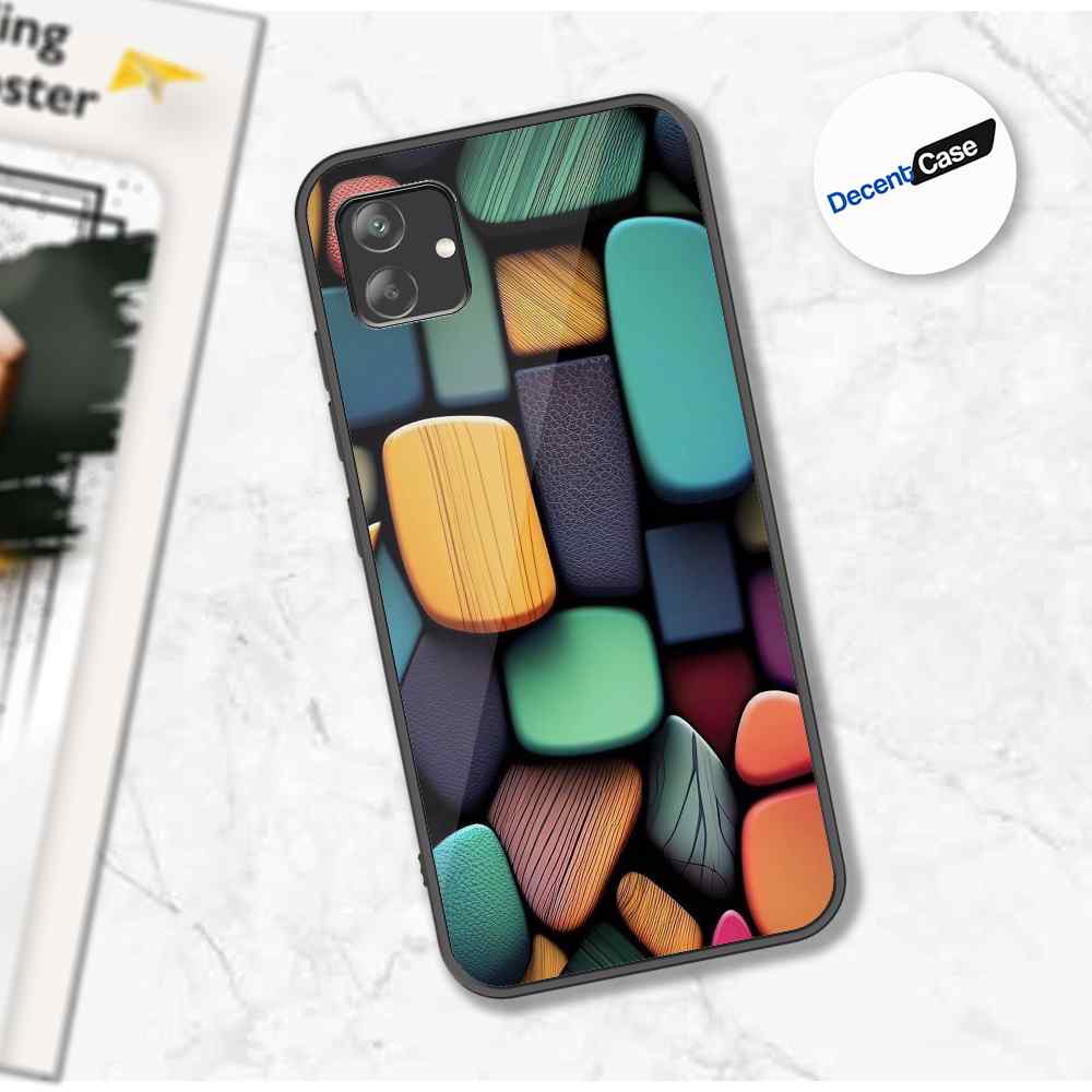 Samsung Galaxy M13 5G Cover - Stones Series - Premium Printed Metal soft Bumper shock Proof Case