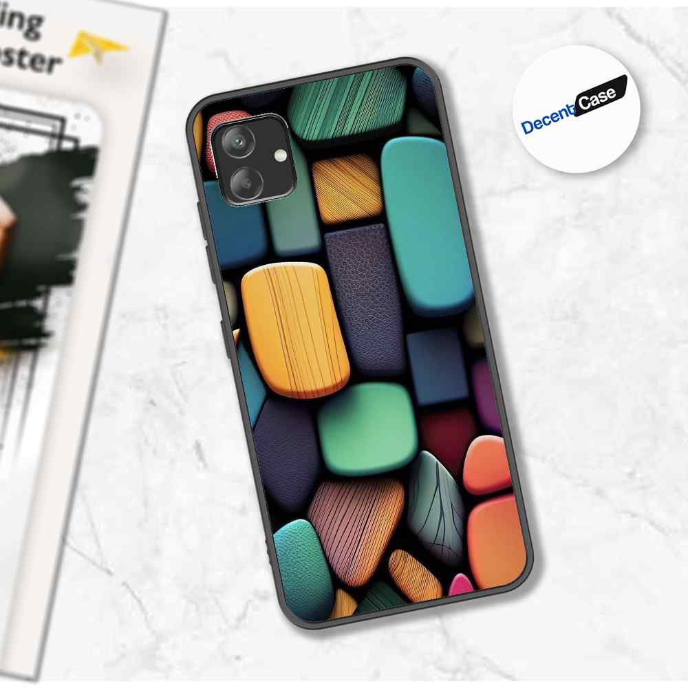 Samsung Galaxy A04e Cover - Stones Series - Premium Printed Metal soft Bumper shock Proof Case