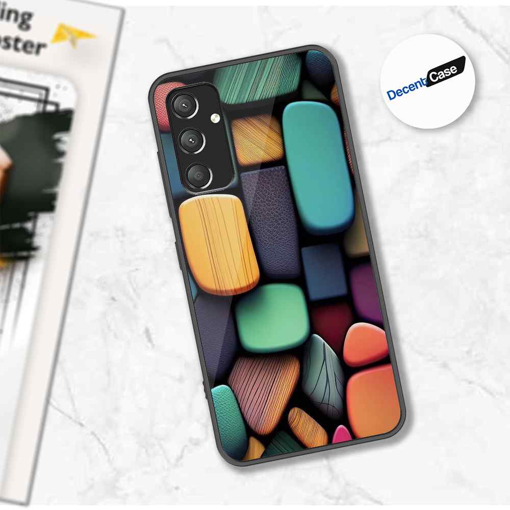 Samsung Galaxy A05s Cover - Stones Series - Premium Printed Metal soft Bumper shock Proof Case