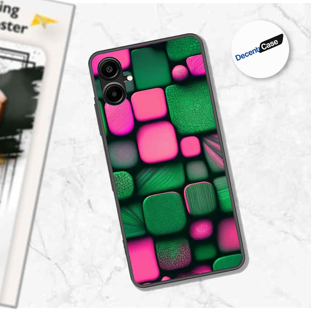 Samsung Galaxy A06 Cover - Stones Series - Premium Printed Metal soft Bumper shock Proof Case