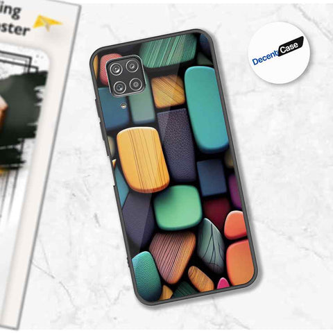 Samsung Galaxy A12 Nacho Cover - Stones Series - Premium Printed Metal soft Bumper shock Proof Case