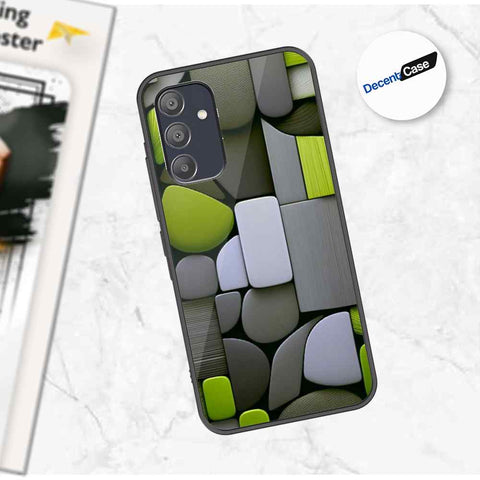 Samsung Galaxy A15 5G Cover - Stones Series - Premium Printed Metal soft Bumper shock Proof Case
