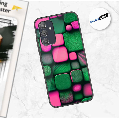 Samsung Galaxy A15 4G Cover - Stones Series - Premium Printed Metal soft Bumper shock Proof Case