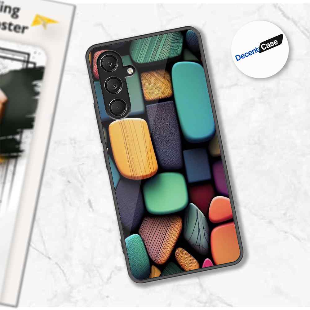 Samsung Galaxy A16 5G Cover - Stones Series - Premium Printed Metal soft Bumper shock Proof Case