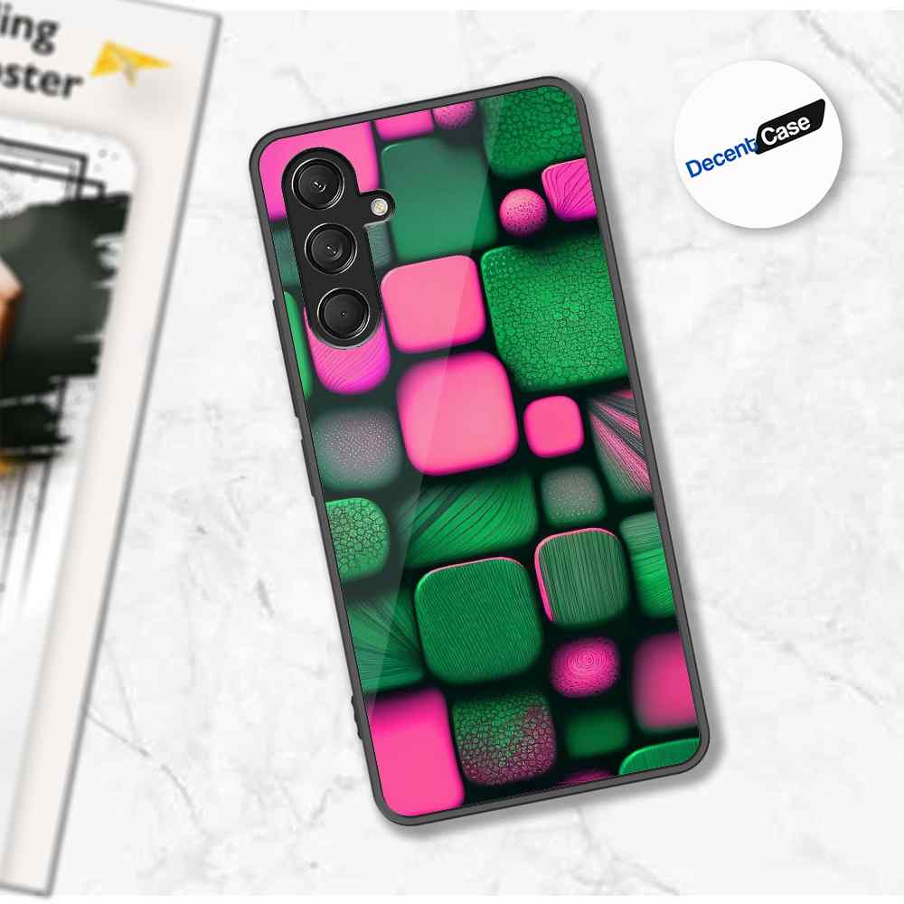 Samsung Galaxy A16 5G Cover - Stones Series - Premium Printed Metal soft Bumper shock Proof Case