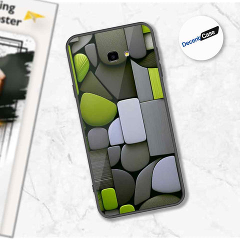 Samsung Galaxy J4 Plus Cover - Stones Series - Premium Printed Metal soft Bumper shock Proof Case